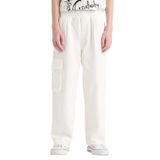 DeFacto Wide Leg Standart Paça Gabardin Pantolon Erkek Çocuk, 9-10 Yaş, E1586A825SM, Ekru-ER77, Erkek Çocuklar