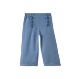 DeFacto Wide Leg Tencel Pantolon Kız Bebek, 4-5 Yaş, G8094A5, LT.BLUE, Kız bebek
