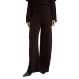 DeFacto Wide Leg Triko Pantolon Kahve, S, G7248AX25CW, Kahve-BN320, Kadın