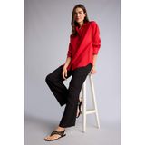 DeFacto Wide Leg Yüksek Bel Pantolon, 36, H7987AX26SM, Siyah, Kadın