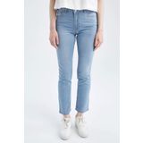 DeFacto X3827AZ22SM Straight Fit Normal Bel Jean Pantolon