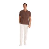 DeFacto Yazlık Kumaş Jogger Pantolon Beli Bağcıklı Lastikli Düz Paça Cepli Her Yöne Esneyen, 32/32, A9943AX25SPER140-218052, Ekru, Erkek
