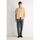 DeFacto Yazlık Wide Leg Geniş Kalıp Beli Lastikli Geniş Paça Jean Kar Yıkamalı Pantolon, 30, F3904AX25SM, İndigo-NM83, Erkek
