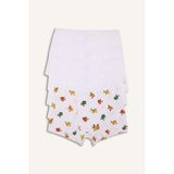DeFacto Yiyecek Baskılı Penye 5'li Boxer Erkek Çocuk G8556A826SP - Beyaz-WT34 - 4 - 5 Yaş