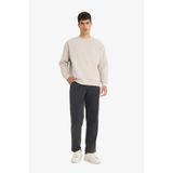 Defacto Yumuşak Dokulu Wide Leg Jean Pantolon, 34, F2949AX25AU, Antrasit, Erkek