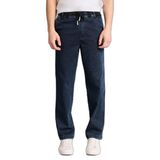 DeFacto Yumuşak Dokulu Wide Leg Jean Pantolon, 34, G9240AX26SP, İndigo-NM83, Erkek