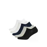 Defacto Z7243azkr1 Çok Renkli Erkek Görünmez 5'Li Pamuklu Sneaker Çorap