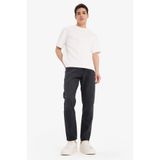 DeFacto%100 Pamuk 90's Slim Fit Dar Kalıp Yüksek Bel Dar Paça Jean Pantolon, 34, D6612AX25SP, Siyah, Erkek
