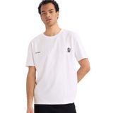 DeFacto%100 Pamuk Atatürk Baskılı Tişört, 2XL, G6505AX25WN, Beyaz-WT34, Erkek