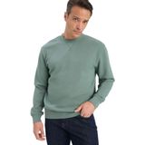 DeFacto%100 Pamuk Basic Sweatshirt, M, E8339AX25AU, Haki-KH458, erkek