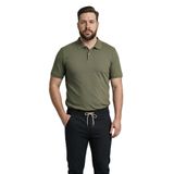 DeFacto%100 Pamuk Büyük Beden Polo Tişört, 3XL, H1650AX26SP, Haki, Erkek