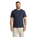 DeFacto%100 Pamuk Büyük Beden Tişört Lacivert, 3XL, H2061AX26SP, Lacivert-NV241, Erkek