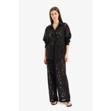 DeFacto%100 Pamuk Dantelli Beli Lastikli Beyaz Plaj Pantolonu D9767AX25SM