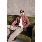 DeFacto%100 Pamuk Fitilli Kadife Gömlek, 2XL, E801GY115862, Kahverengi, Erkek