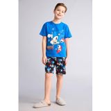 DeFacto%100 Pamuk Garfıeld Lisanslı Regular Fit 2'li Beyaz Pijama Takımı Erkek Çocuk H4109A826HS