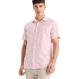 DeFacto%100 Pamuk Kısa Kollu Gömlek, M, F6401AX25SM, Bordo-BR184, Erkek