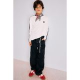 DeFacto%100 Pamuk Loose Fit Standart Paça Gabardin Pantolon Erkek Çocuk G1866A825AU