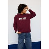 DeFacto%100 Pamuk One Piece Kapüşonlu İçi Yumuşak Tüylü Sırt Baskılı Sweatshirt Erkek Çocuk F9917A825WN