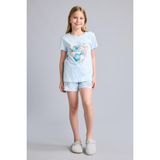 DeFacto%100 Pamuk Pijama Takımı Dinozor Baskılı Uzun Kollu Üst Beli Lastikli Uzun Alt Erkek Bebek E6241A826SM