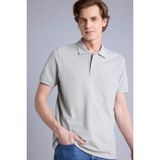 DeFacto%100 Pamuk Polo Yaka Tişört, L, E9504AX26SP, Yeşil-GN465, Erkek