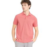 DeFacto%100 Pamuk Polo Yaka Tişört, S, E9504AX26SP, Bordo-BR285, Erkek