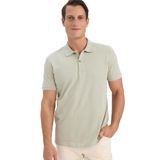 DeFacto%100 Pamuk Regular Fit Polo Yaka Kısa Kollu Pike Tişört, XS, C1293AX25SPKH82-218052, Haki, Erkek