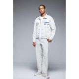 DeFacto%100 Pamuk Relaxed Slouchy Fit Rahat Kesim Havuç Kalıp Normal Bel Daralan Paça Jean Pantolon, 32, B8321AX24SM, Mavi-NM63, Erkek