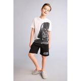 DeFacto%100 Pamuk Star Wars Regular Fit 2'li Pijama Takımı Erkek Çocuk E0336A826SM