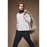 DeFacto%100 Pamuk Uzun Kollu Body, M, F8733AX26SP, Bej, Erkek