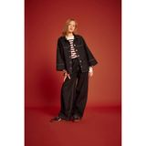 DeFacto%100 Pamuk Wide Leg Geniş Paça Jean Pantolon Kız Çocuk