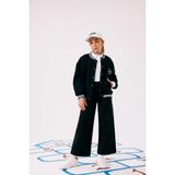 DeFacto%100 Pamuk Wide Leg Geniş Paça Okul Pantolonu Kız Çocuk