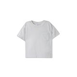 DeFacto%100 Pamuklu Bisiklet Yaka Tişört Erkek Bebek, 2/3 Yaş (98cm), B7005A526SM, Gri, Erkek bebek