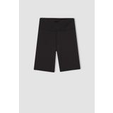DeFactoFit Biker Beli Saran Sporcu Basic Tayt Z6741AZ24SPBK81