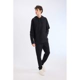 DeFactoFit Slim Fit Sporcu Jogger Eşofman Altı Dar Kesim Standart Paça Basic Düz D8018AX25SPBK81