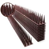 Defender Spikes, Güvercin, Kedi ve Küçük Hayvanlar için Yükseltilmiş Kuş ve Kedi Kovucu - Kanepenizi, Bahçenizi, Dış Mekan Duvarlarınızı, Hırsızlığa Karşı Tırmanışınızı, Plastik Güvenlik Çit