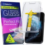 Defenslim iPhone 11 Pro Ekran Koruyucu [2'li Paket] Kolay Otomatik Hizalama Kurulum Kiti ile - iPhone 11 Pro (5,8 inç) için Temperli Cam - Bir Sonraki Telefonunuzla Yeni Cam
