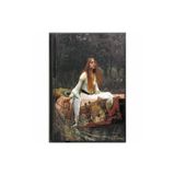 Deffter Art Of Word Lady Shalott J. William Waterhouse Çizgili Defter