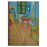 Deffter Art Of Word Van Gogh The Bedroom Çizgili Defter - Çok Renkli