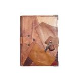 Deffter El İşçiliği Krafton Deri Serisi Defter 17x23 192 Sf.Düz Kilitli L 64241-0