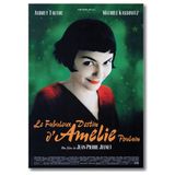Deffter Film Afişleri Amelie Sert Kapak 14x20 Çizgili 96 Sayfa Not Defteri