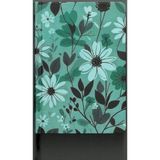 Deffter Just 5 Yıllık Zamansız (Tarihsiz) Ajanda 11.5 X16.5 Sert Kapak Çizgili Defter / Turkuaz Garden