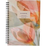 Deffter Red Tulips A5 Spiralli Defter - Çok Renkli