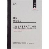 Deffter Reused Grey Dikişli Çizgili Defter 64575-6 - Gri - 16.5 x 23.5 cm.