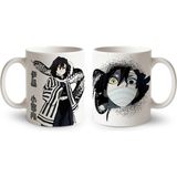 Define Moyas Demon Slayer Obanai Porselen Kupa Bardak – Anime Tasarım – Çift Taraflı Baskı - Beyaz - 330 ml