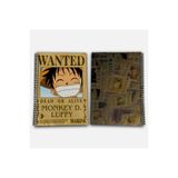 Define Moyas One Piece Luffy Çizgili A4 Okul Defteri 72 Yaprak Model 1 - Hasır Şapka Serisi