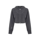 Definex Kadın Korse Fit Dual Zip Kapüşonlu Sweat