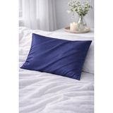 Defne Apollon İpekçilik %100 Ipek Yastık Kılıfı 50 x 70 cm - Lacivert