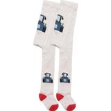Defne Baby 012-21 Gri Kırmızı Bebek Külotlu Çorap