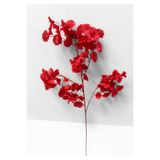 DEFNE DECOR Yapay Çiçek Dağ Gelinciği 90 cm Kırmızı