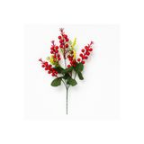 DEFNE DECOR Yapay Çiçek Kokina Demeti 5 Dallı 40 CM 2026 Yılına Özel Üretim